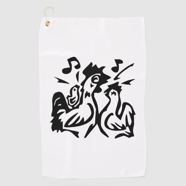 Rooster Golf Towel (Front)