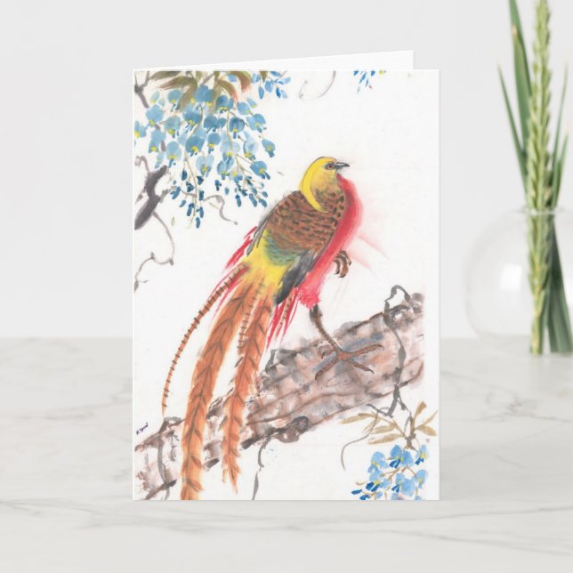 Rooster - Greeting Card (Front)