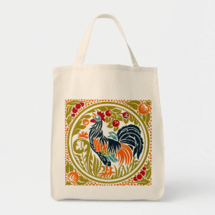 Rooster Grocery Tote Bag