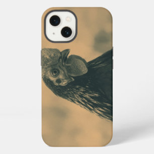 Rooster in Sepia iPhone 13 Case