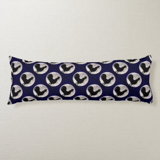 Rooster in the Moonlight Body Cushion