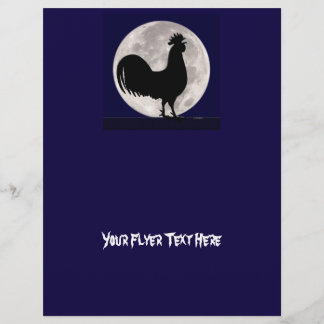 Rooster in the Moonlight Flyer