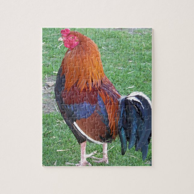 Rooster Jigsaw Puzzle (Vertical)