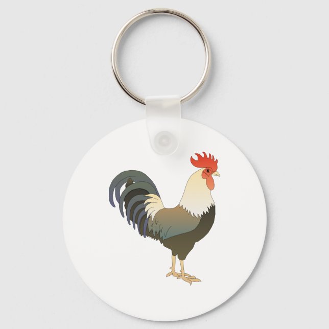 Rooster Key Ring (Front)