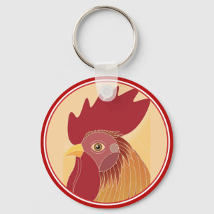 Rooster Key Ring