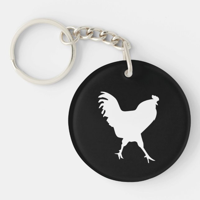 Rooster Key Ring (Front)