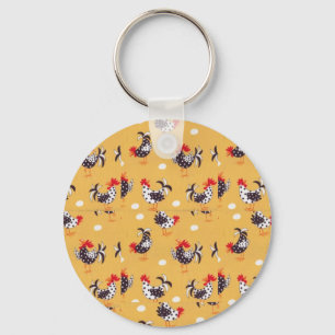 rooster key ring
