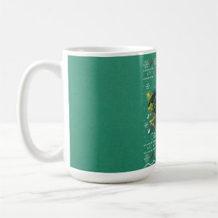 Rooster Lover Xmas Gift Ugly Rooster Christmas Coffee Mug