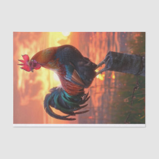 Rooster Lyfe14 Tissue Paper