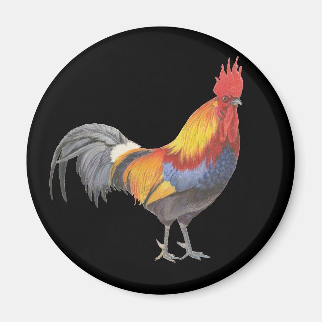 Rooster Magnet (Front)