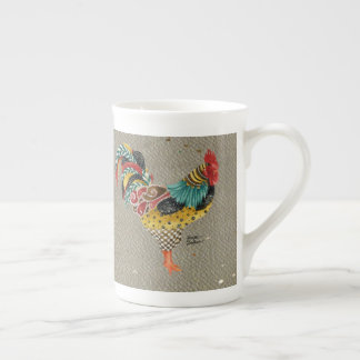 Rooster Mardi Bone China Mug