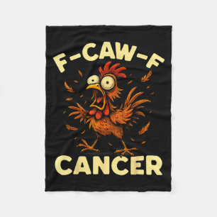 Rooster Meme Funny Chicken Humour Joke Fcawf Cance Fleece Blanket