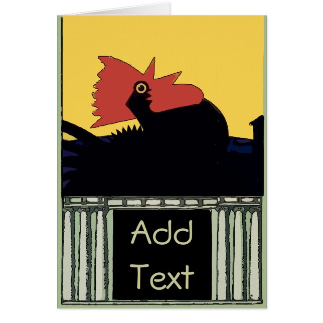 Rooster Morning Call (Front)