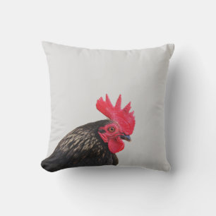 Rooster Portrait Cushion