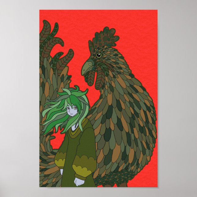 Rooster Poster (Front)