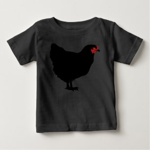 ROOSTER RAGLAN SLEEVE KANJI LOVE BABY T-Shirt