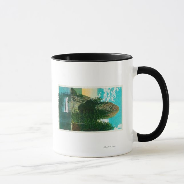 Rooster Rock on Columbia River Mug (Right)