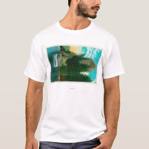 Rooster Rock on Columbia River T-Shirt