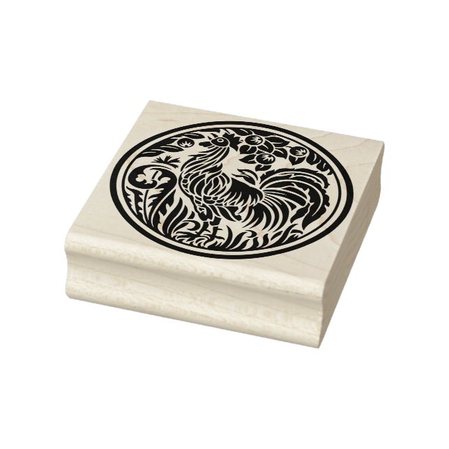 Rooster Rubber Stamp (Stamp)