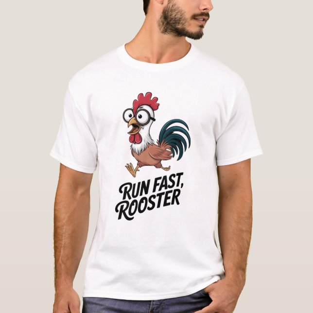 Rooster Rush T-Shirt (Front)
