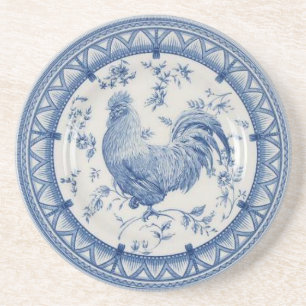 Rooster Sandstone drink coaster