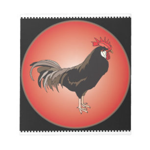Rooster Showcase Notepad