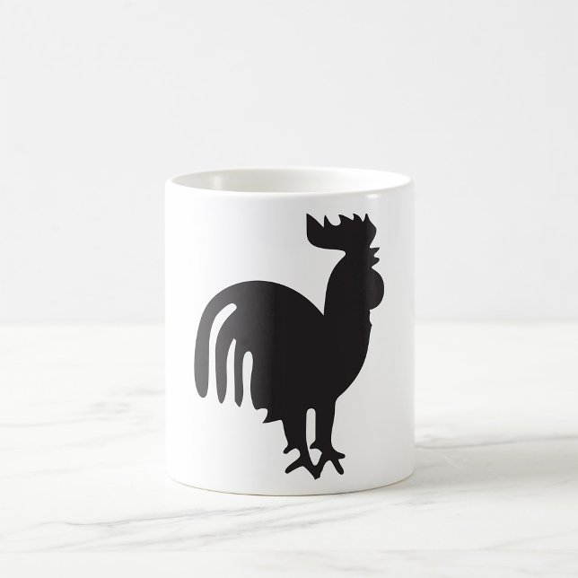 Rooster Silhouette Coffee Mug (Creator Uploaded)