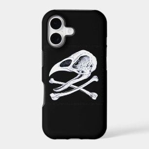 Rooster Skull and Crossbones