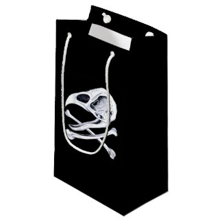 Rooster Skull and Crossbones Small Gift Bag