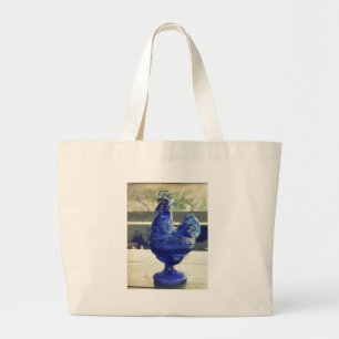 Rooster Songs Large Tote Bag