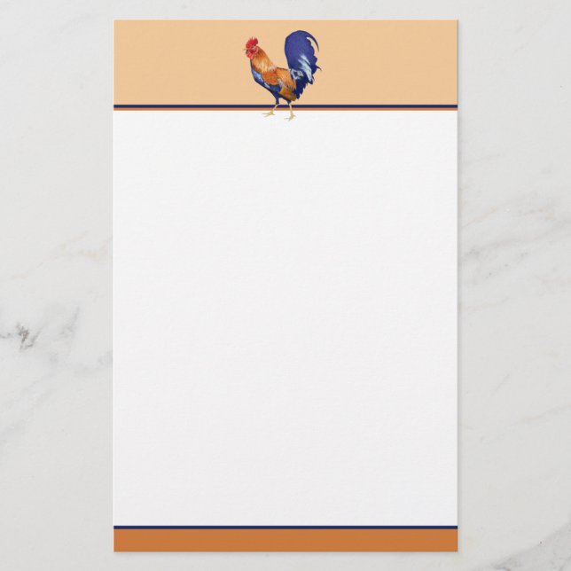 Rooster Stationery (Front)