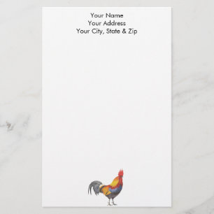 Rooster Stationery