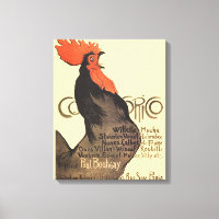 Rooster Steinlen Cocorico French Art