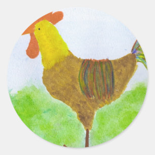 Rooster Stickers