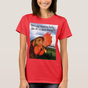 Rooster t-shirt for women