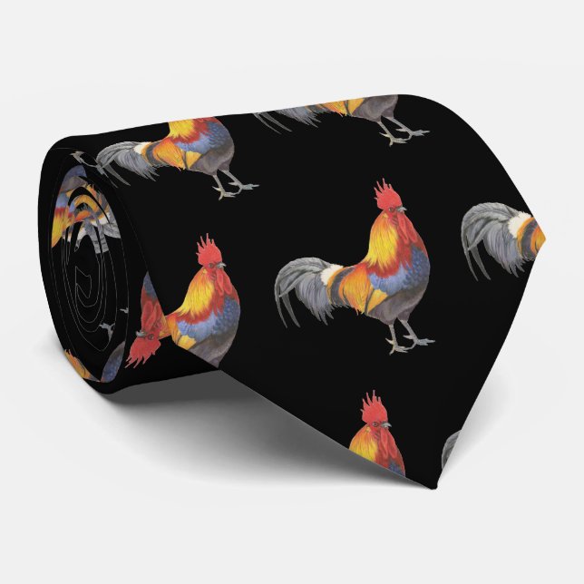 Rooster Tie (Rolled)