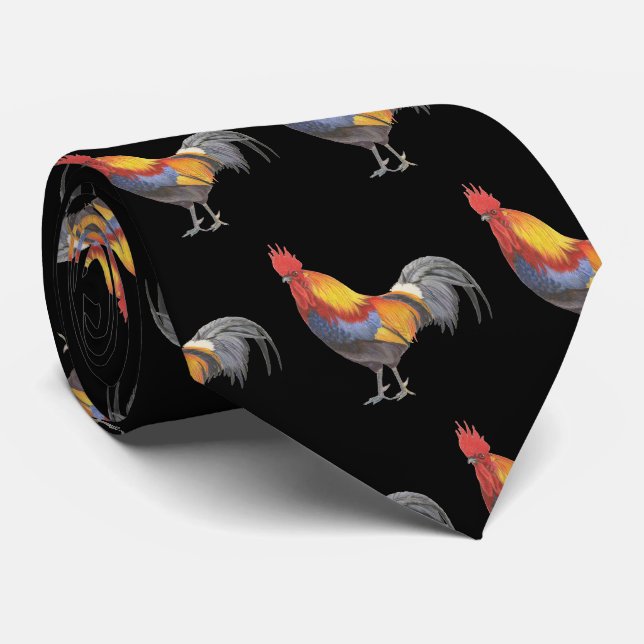 Rooster Tie (Rolled)