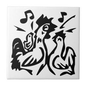 Rooster Tile