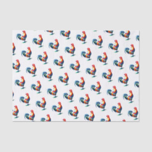 Rooster Tissue Paper
