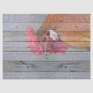 Rooster Tissue Paper