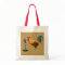 Rooster Tote Bag Tan