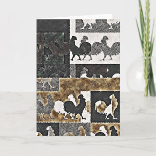 Rooster Vintage #2 - Greeting cards