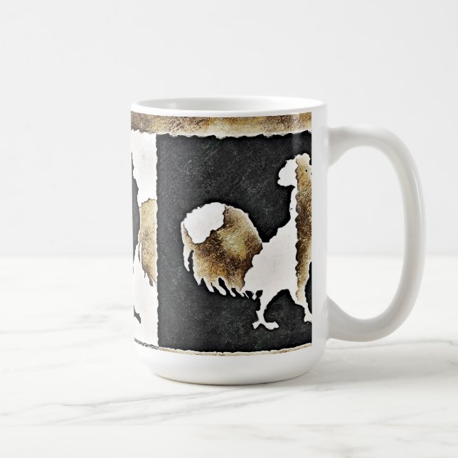 Rooster Vintage #2 - Mug (Right)