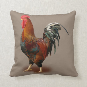 Rooster Vintage Cushion
