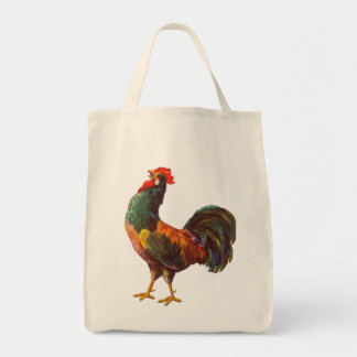 Rooster Vintage Kitchen Crate Art Tote Bag