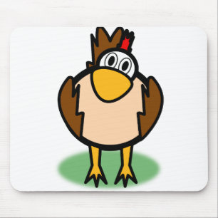 Rooster Watching Mouse Pad