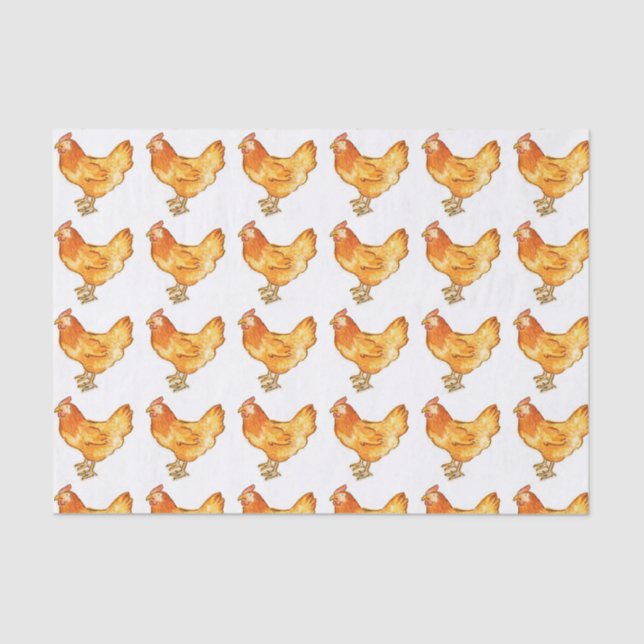 Rooster Wrapping Paper (Front)