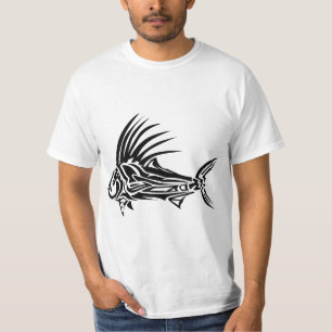 Roosterfish - Cool Rooster Fish Tribal  T-Shirt