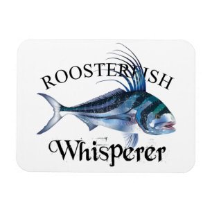 Roosterfish Whisperer Light Coloured Magnet