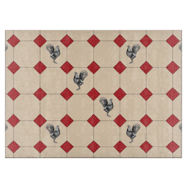 Roosters Cutting Board (Front)
